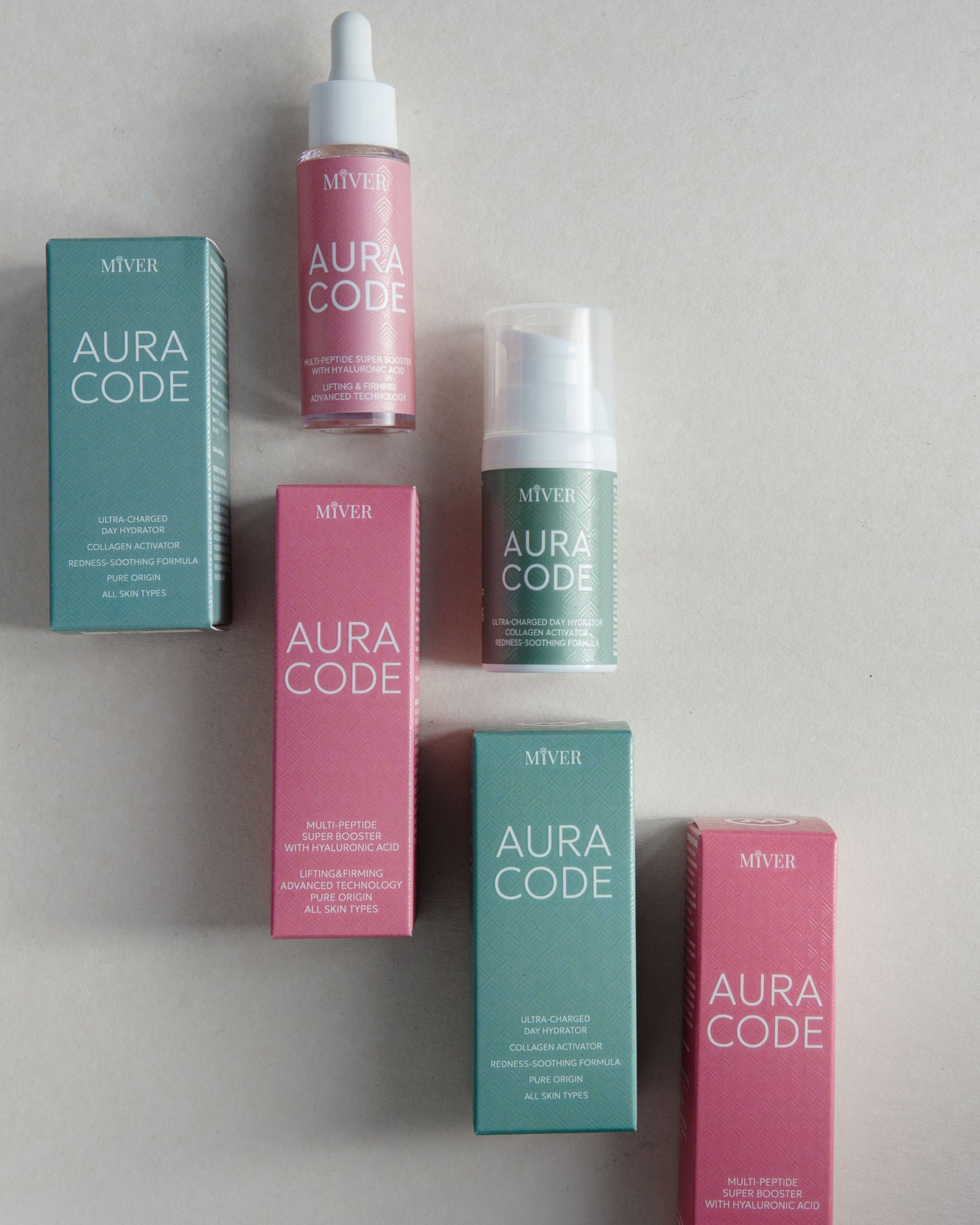 AURA CODE пептиден бустер и дневен хидратант