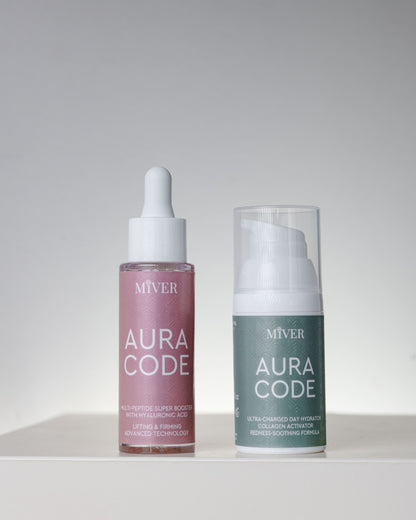 AURA CODE пептиден бустер и дневен хидратант